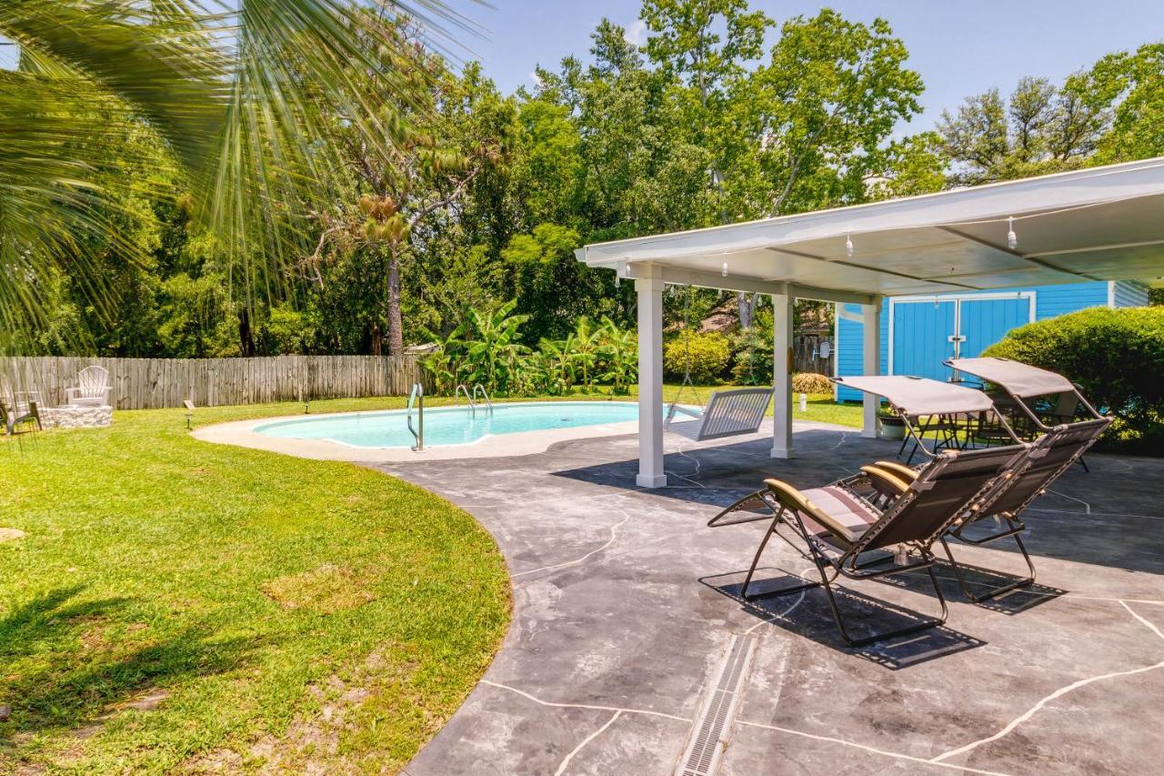Gulf Breeze Vacation Rental For 2 With Pool Access! Exteriör bild
